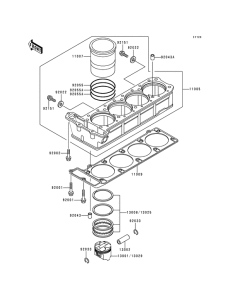 ZG1000 Цилиндр / поршень