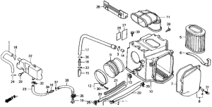 GB500 Воздушный фильтр