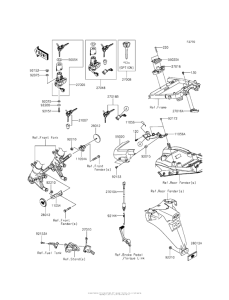 ZX1400 Замок зажикания