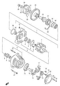 GSX-R1100 Альтернатор