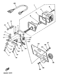 DT125MX Фонарь