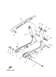 YB-1 Задний рычаг и подвеска