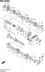 DL650 (ABS) Трансмиссия