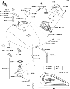  Fuel tank(1 / 2)(vn1500-n1h / n2h)