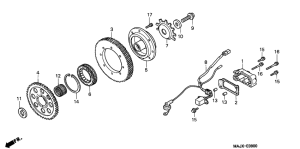 ST1100 Муфта стартера