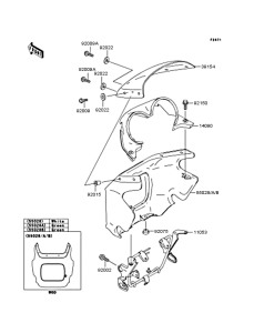 ZR400 カウリング
