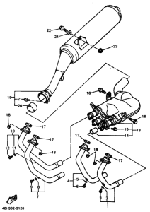 GTS1000A GTS1000AF Выхлоп