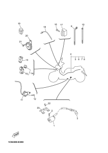 YP250R Электрика 2