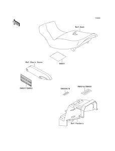 EX250 Лейбл предостережения