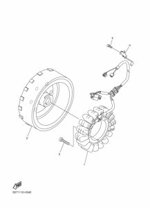 XVS950CU ゼネレ-タ