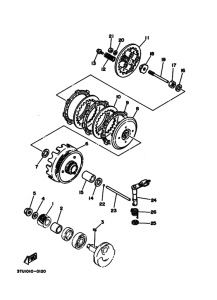 TZ50 Сцепление и сервопривод