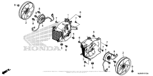 GL1800C Вентилятор охлаждения