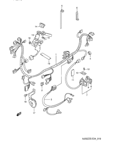 AJ50 Жгут проводов