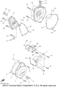 YZF-R1 Боковые крышки