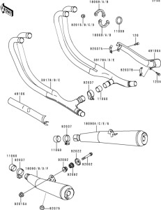 ZR1100 Muffler(s)(1 / 2)