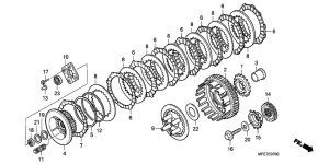VT750C2 Бендикс