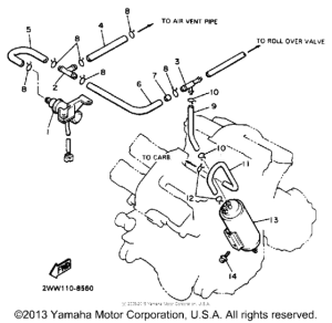 XVZ13UC Emission control
