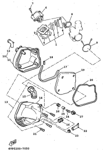 YW100 Впускная система