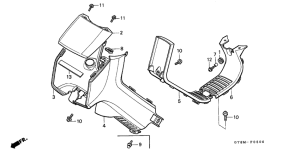 PK50 Front cover shutter