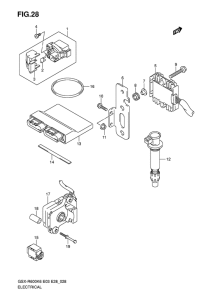 GSX-R600 Equipo electrico