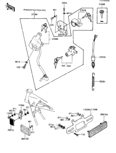KZ1000 Замок зажикания