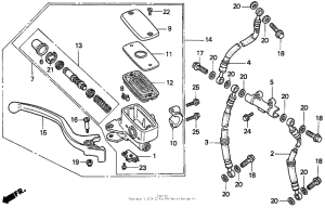 PC800 Fr. brake master cyl