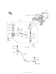 ZR800 Задний торм цилиндр