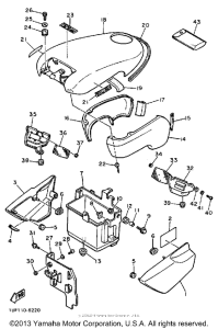 FZX700S Боковые обтекатели