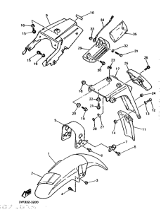 XTZ660 (20KW) Крыло