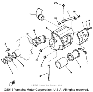 SR250H Впускная система
