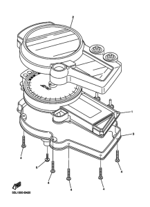YZF-R6S Измерительный прибор