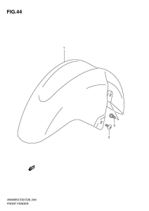 AN400 Переднее крыло