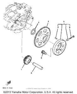 SR185J Муфта стартера