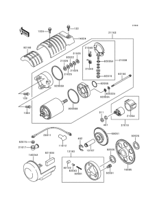 ZR550 Стартер