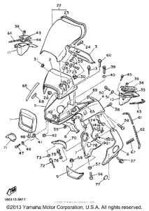 XJ650LK Обтекатель