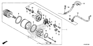 CBR250R Стартер