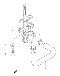 GZ125 Топливный кран
