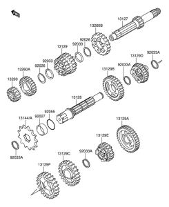 RM100 Трансмиссия