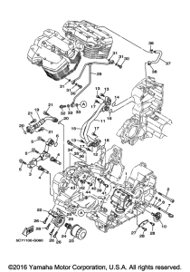 XV1900CU Масляный насос