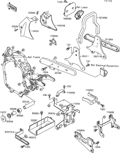 VN1500 Короб для АКБ