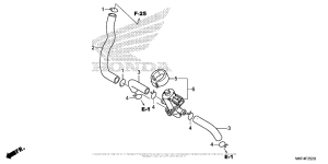 Воздушный регулирующий клапан