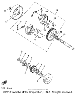 PW50K Сцепление