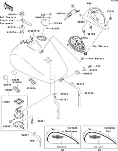  Fuel tank(1 / 2)(vn1500-n3h)