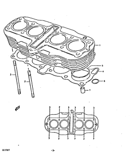 GS550 Цилиндр