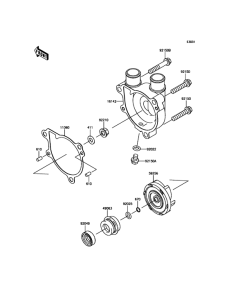 KL650 Водяной насос