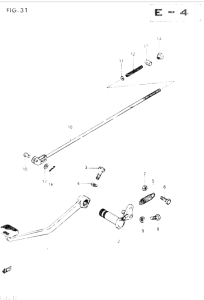 GSX400 Передний суппорт