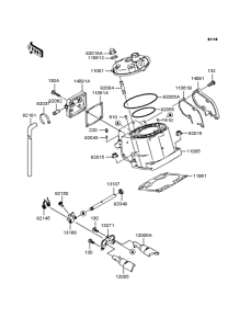KX125 Цилиндр и головка цилиндров