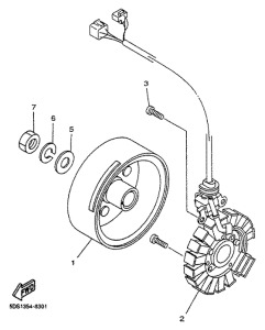 YP125 Генератор