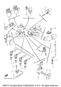 YZF-R6S Электрика