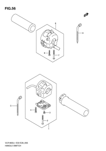 VLR1800 Рулевой переключатель